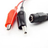 2.1mm Adapter to Alligator Clip Cable