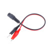2.1mm Adapter to Alligator Clip Cable