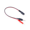 2.1mm Adapter to Alligator Clip Cable