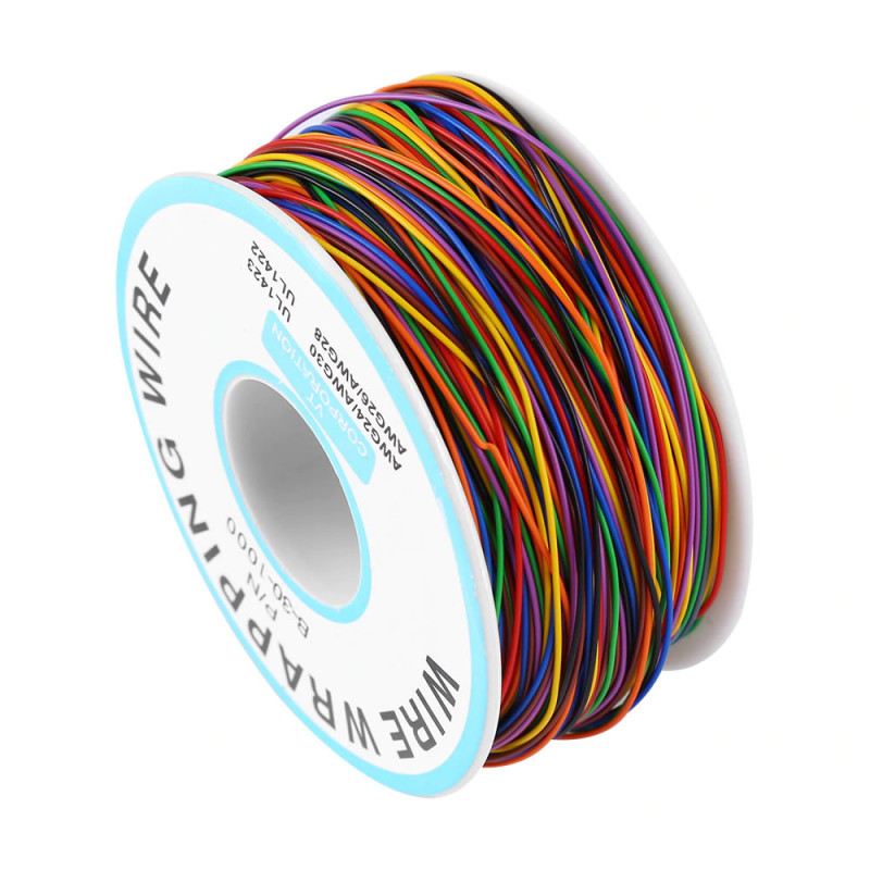 280 Meter 8 Color 0.25mm Wire