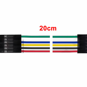 6 Pin Erkek Dişi Dupont Kablo