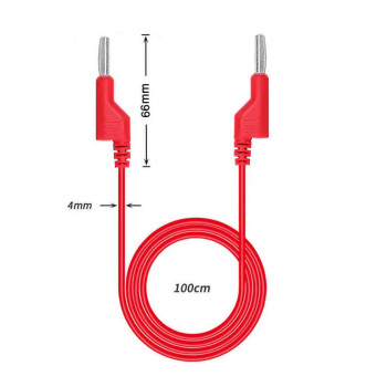 12A Banana Banana Cable Pair