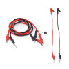 12A Crocodile Banana Cable Pair