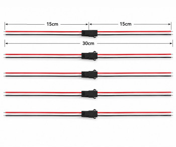 5 Pieces 3 Pin Jst Sm 15cm Cable Pair