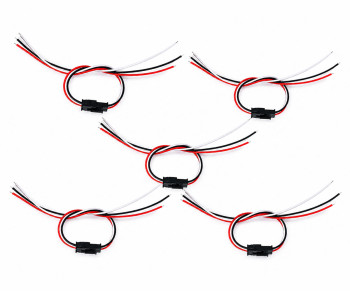 5 Pieces 3 Pin Jst Sm 15cm Cable Pair