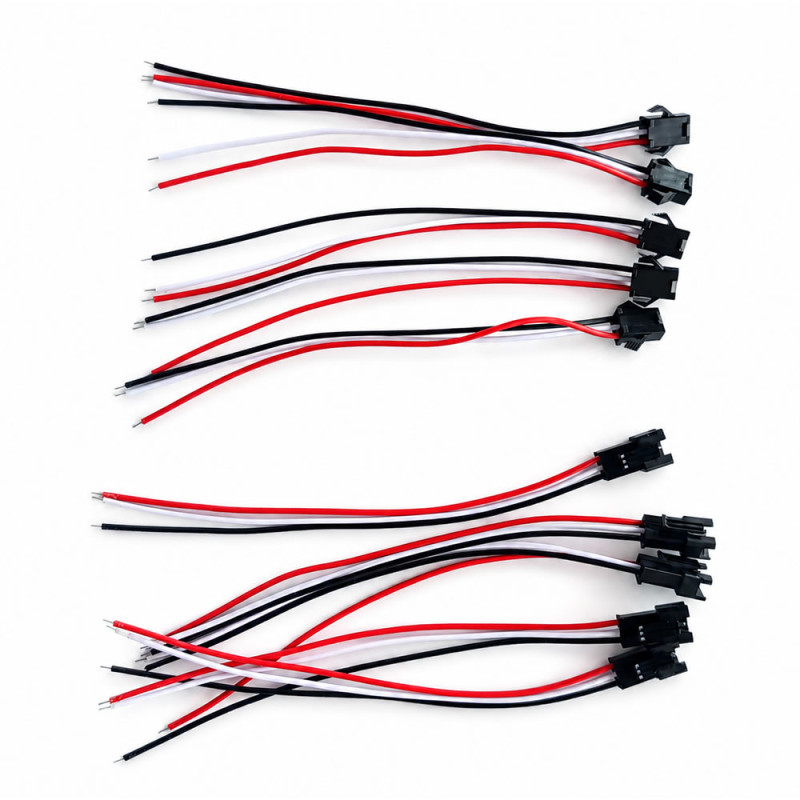 5 Pieces 3 Pin Jst Sm 15cm Cable Pair