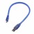 30cm Micro Usb Kablo Mavi 