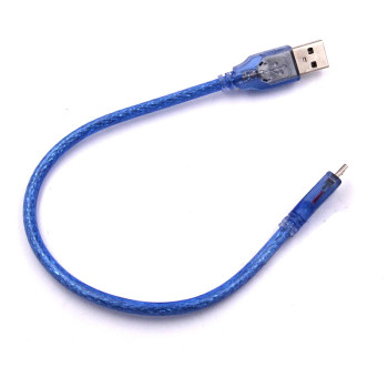 30cm Micro Usb Cable Blue