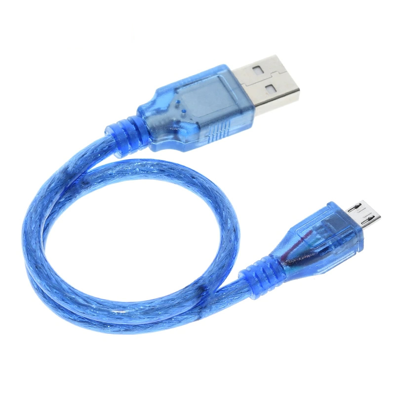 30cm Micro Usb Cable Blue