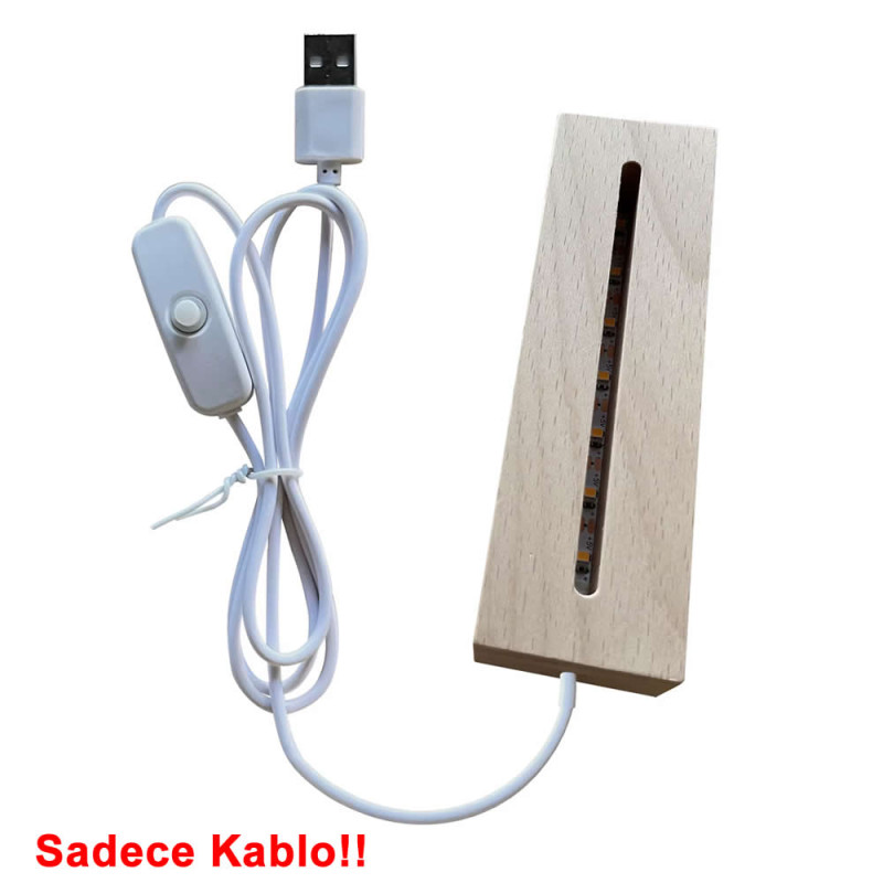 Usb Cable With Switch 1 Meter White