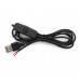 Anahtarlı Usb Kablo 1 Metre Siyah