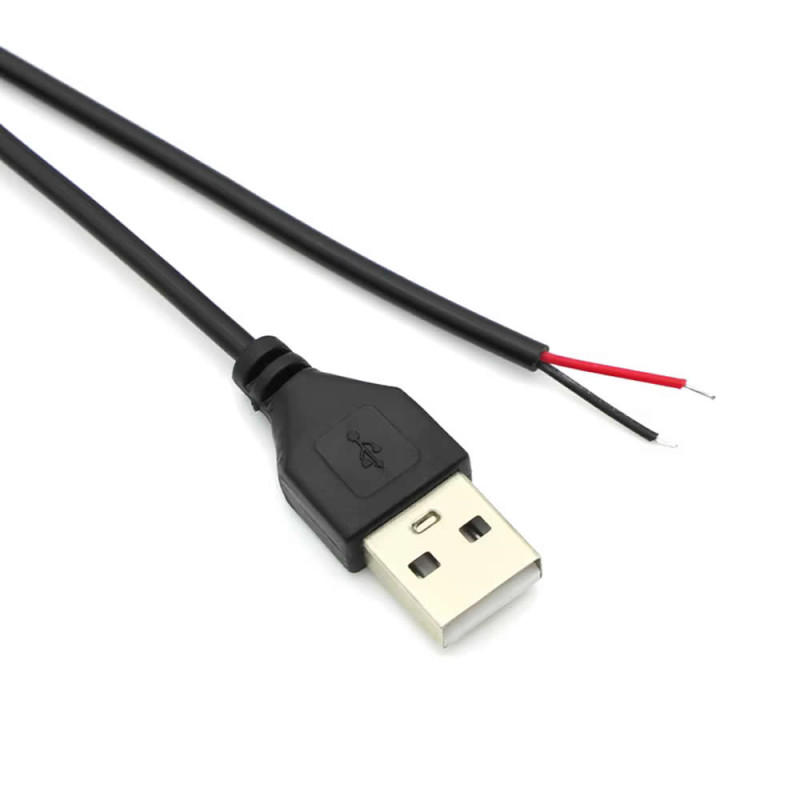 Usb Cable With Switch 1 Meter Black
