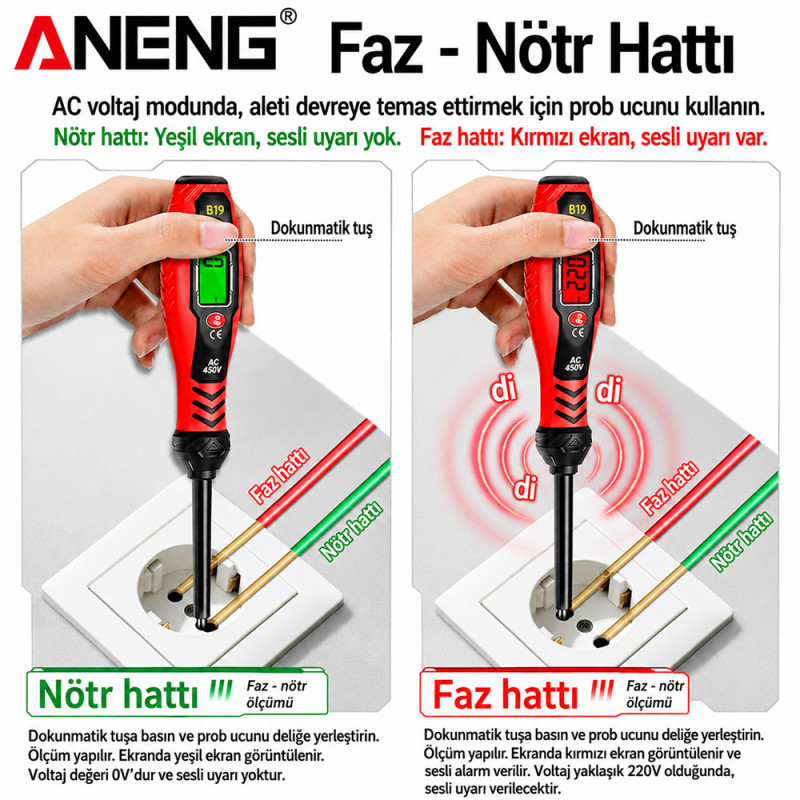 Aneng B19 Voltage Test Pen