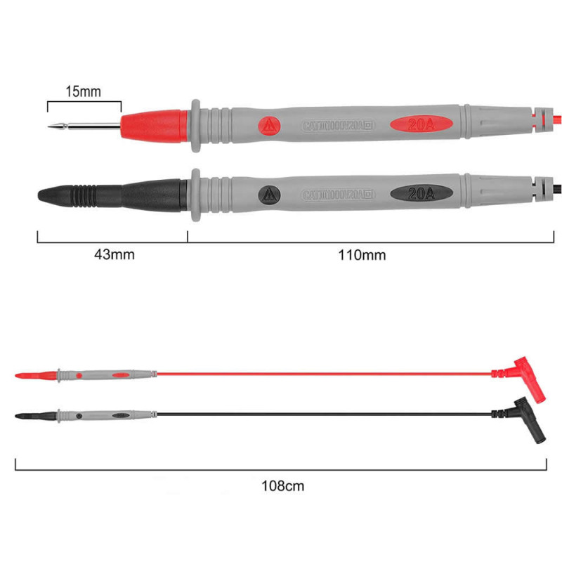 Multimeter Probe 1000V 20A