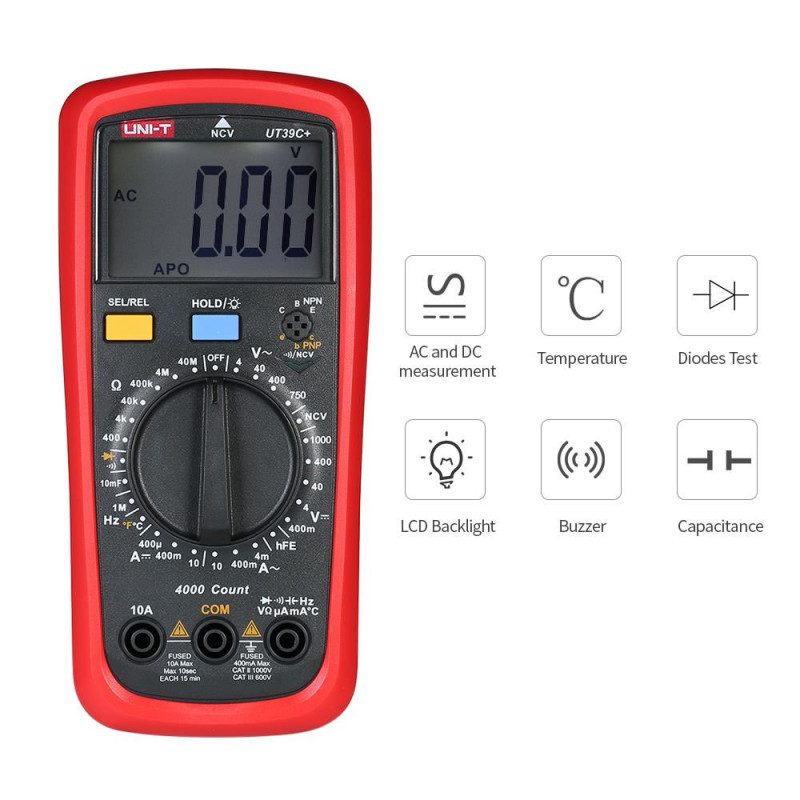 UT39C+ Digital Multimeter