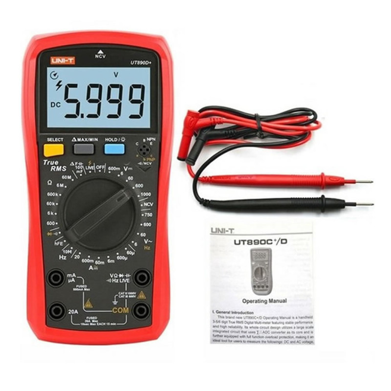 UT890D+ Dijital Multimetre