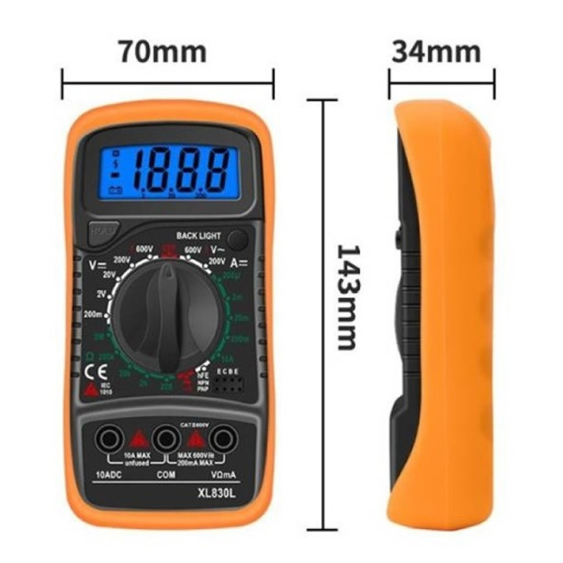 XL830L Digital Multimeter