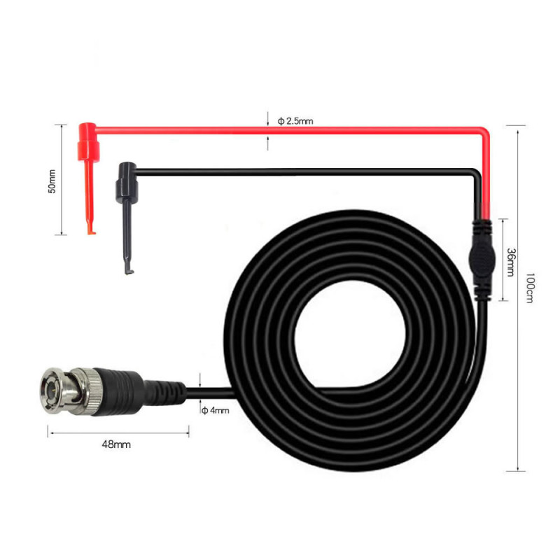 BNC Hook Type Test Probe