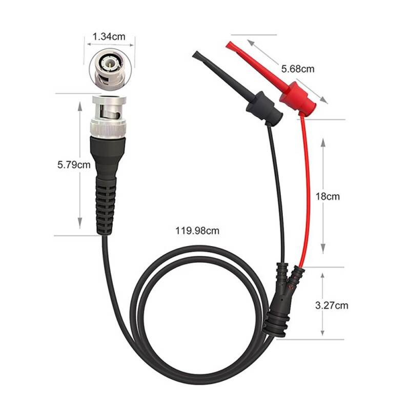 BNC Hook Type Test Probe