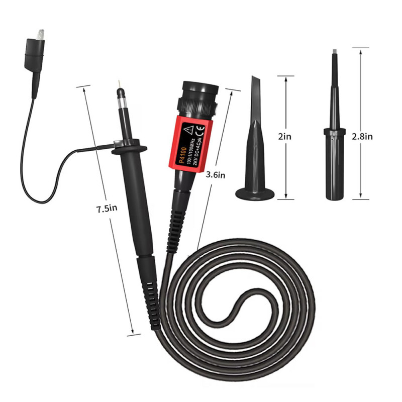 P4100 100mhz High Voltage Oscilloscope Probe