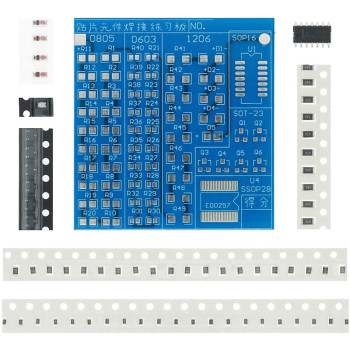 Smd Soldering Learning Kit 62 Pieces