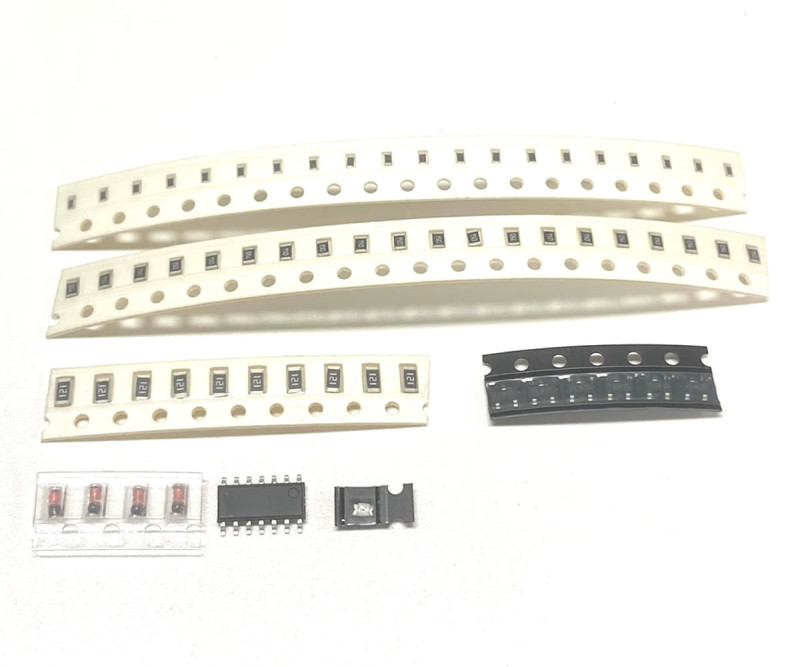 Smd Soldering Learning Kit 62 Pieces