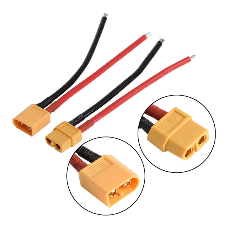 XT60 Cable Pair 10cm