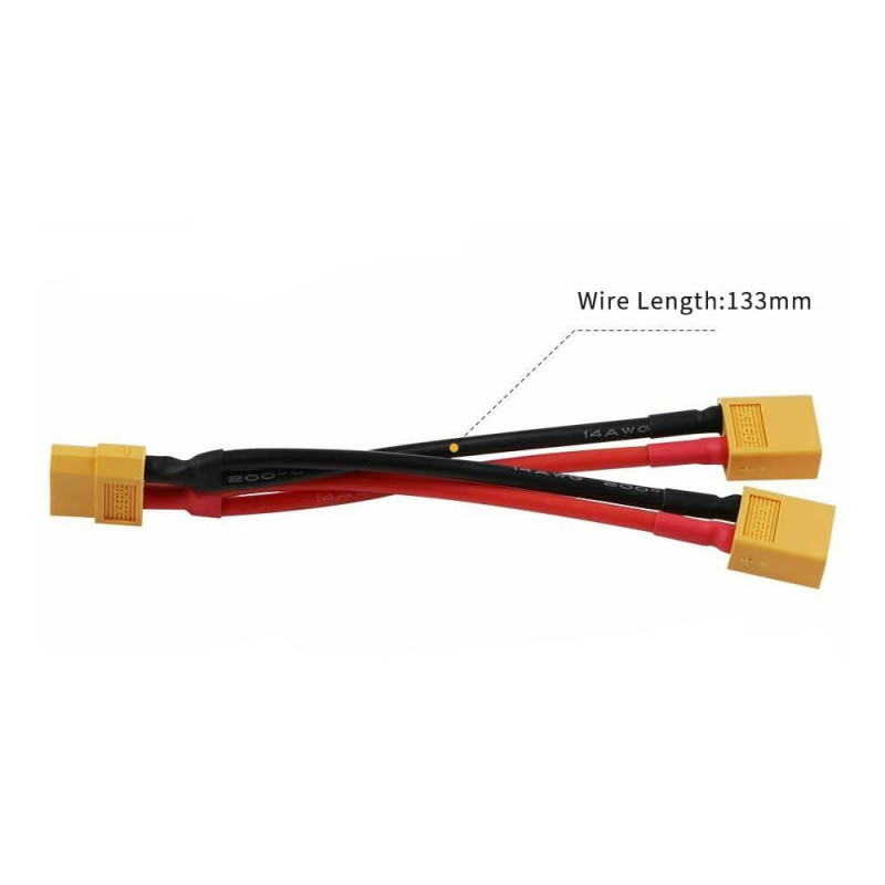 XT60 Connector Y Type Splitter Cable